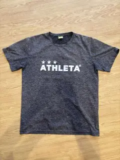 ATHLETA ダークグレー シャツ O XL