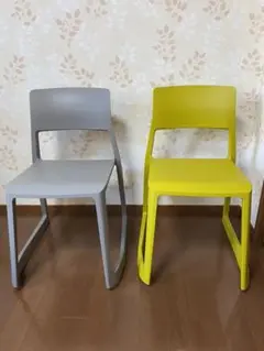 ヴィトラ ティプトン チェア 黄色 一脚のみ