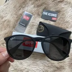 Ray-Ban P ブラックサングラス 偏光