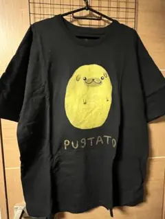 TeeFury PUGTATO Tシャツ XL ブラック