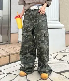 sedacle セダクル 迷彩 カーゴパンツ