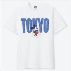 新品●ユニクロ UT MAGIC FOR ALL ミッキーTシャツ　東京　XL