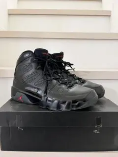NIKE AIRJORDAN9BLACK/ RED