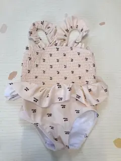 水着　さくらんぼ柄　80サイズ
