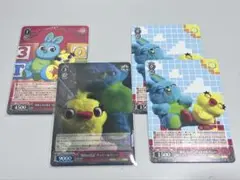 トイストーリー ヴァイスシュヴァルツ ダッキー＆バニー SR＋RR＋Cセット