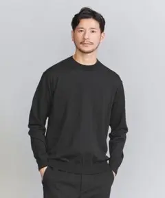 新品　BEAUTY&YOUTH UNITED ARROWS ハイゲージニット 黒