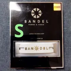 バンデル メタル ブレスレット 白×金 S 新品 BANDEL プレゼントにも