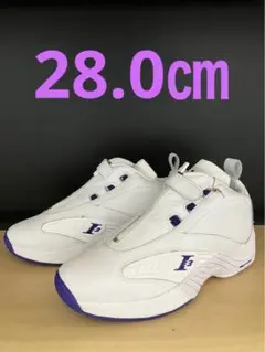 Reebok ANSWER Ⅳ 紫/黒 26.5 アイバーソン　レイカーズ Reebok ANSWER Ⅳ 紫/黒 26.5 アイバーソン レイカーズ - メルカリ