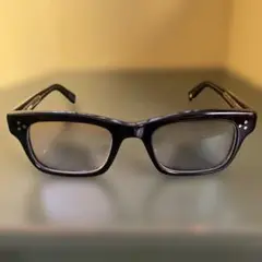 eyevan sullivanピアノブラック スクエア メガネ