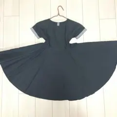 COS ワンピース　チャコールグレー