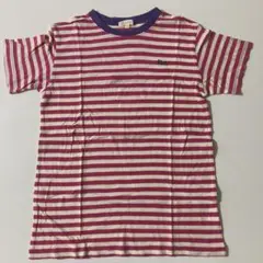 Hushushストライプ 半袖Tシャツ 140