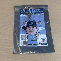 西武ライオンズ　ライオンズフェスティバル　デカフェイス キーホルダー　中村剛也