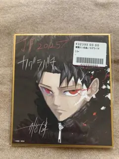 集英社 - カグラバチ【複製サイン色紙】【アニメ化決定】 Amazon.co.jp: 最終お値段下げカグラバチ 複製サイン色紙 当選品