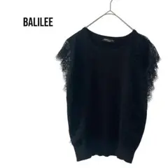 Balilee ノースリーブニットトップス　レース　未使用　きれいめデート
