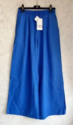 ★新品★ザラ ZARA Mサイズ ザラ ワイドパンツ