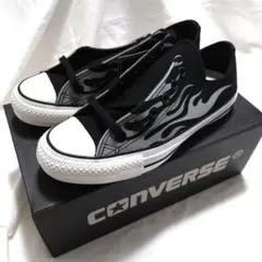 【未使用美品コンバース】100REFLECTIVE IGNT OX23.5cm黒