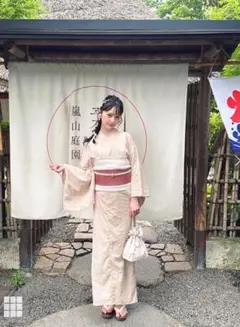 GRL 2点セットフラワー柄刺繍浴衣 [gi1313] ピンク