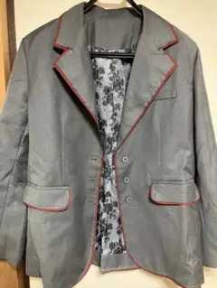 テーラードジャケット グレー