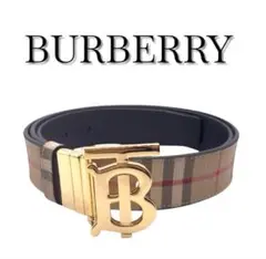 美品★Burberry　バーバリー　ベルト　ウエスト95-105cm