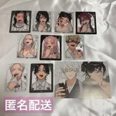 極楽街 ジャンプSQ. 9月号 付録 イラストカードセット クリアフレークシート