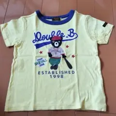 DOUBLE.B ロゴTシャツ　サイズ100cm