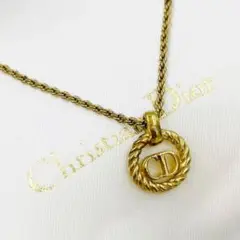 ✨美品✨クリスチャン ディオール CD ロゴ ネックレス