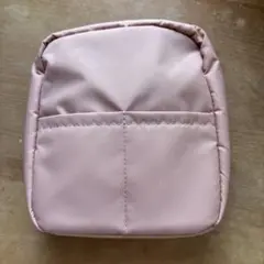 無印良品　ナイロンメイクポーチ　ピンク