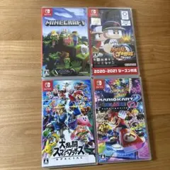 Nintendo Switch ソフト パッケージのみ 4点セット