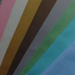 35✕25cmサイズシーチング無地ハギレ８枚セット（1）