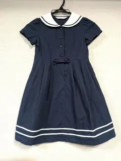 ショパンドゥ セーラー襟　ワンピース　ショパン　通塾　フォーマル　120