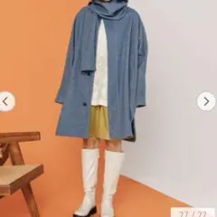 silent サイレント 川口春奈着用 ポンチョコート CITEN