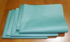 魚、肉等を包む紙（グリーンパーチ）100枚　508㎜×381㎜　(耐湿、吸湿紙)