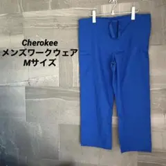 Cherokee ワークウェア メンズ Mサイズ ワークパンツ ブルー