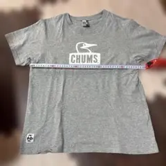 CHUMS グレー Tシャツ Lサイズ