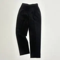 25SS INDIVI 洗える／UVケア ストレッチタックテーパードパンツ 美品