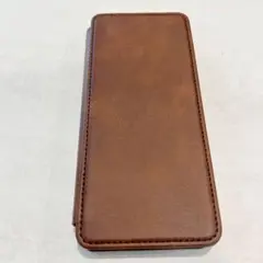 Xperia 1 V SO-51D ケース 手帳型 マグネット ブラウン