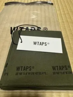 新品未開封　wtaps クロスボーン　バンダナ　黒 WTAPS 'BANDARIA / BANDANA .COTTON'クロスボーン バンダナ 黒