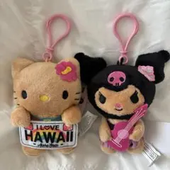 日焼けハローキティ＆日焼けクロミ ハワイ限定　チャーム