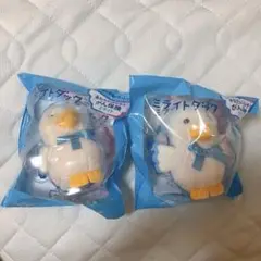 アフラック　ミライトダック ぬいぐるみ 2個セット