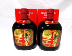 古酒　サントリー干支ウィスキー　虎 未開栓 古酒 サントリー オールドウイスキー 干支ボトル 虎 1986