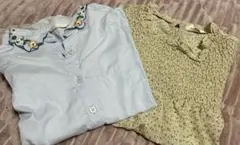 【古着】エヘカソポ ブラウス2枚セット