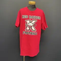 Hanes RED RAIDER FOOTBALL Tシャツ Lサイズ