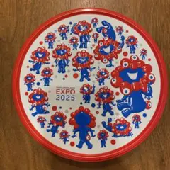 万博　ミャクミャク缶　美品