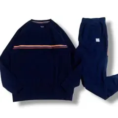 Paul Smith ポールスミス セットアップ マルチストライプ ネイビー