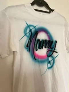 エアブラシ　ヴィンテージTシャツ　アメリカ製　シングルステッチ　古着