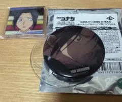 名探偵コナン 隻眼の残像 場面写 カバー付き缶バッジ 上原由衣