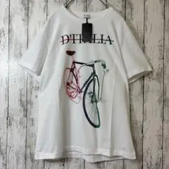 新品　Paul Smith D'ITALIA 自転車プリント Tシャツ