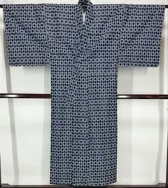 即買い可能　メンズ浴衣　本染　濃紺　未使用　裄67 身丈146 0730-9