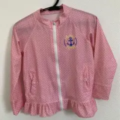 女の子用水着　ラッシュガード　110センチ
