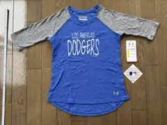 Under Armour Tシャツ レディース キッズ　未使用 ドジャーズ